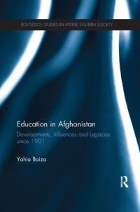 Book Cover for Education in Afghanistan by Yahia Baiza