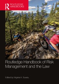 Book Cover for Routledge Handbook of Risk Management and the Law by Virginia A Suveiu