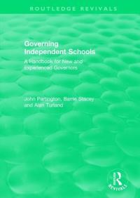 Book Cover for Governing Independent Schools by J A Partington, Barrie Stacey, Alan Turland
