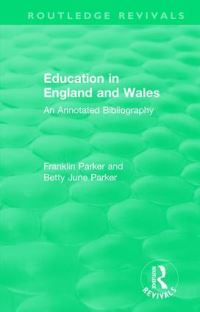 Book Cover for Education in England and Wales by Franklin Parker, Betty June Parker