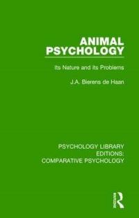 Book Cover for Animal Psychology by J A Bierens de Haan