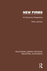 Book Cover for New Firms by P S Johnson