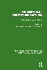 Book Cover for Nonverbal Communication by Ullica Christina Olofsdotter Segerstråle, P Molnár