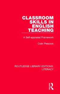 Book Cover for Classroom Skills in English Teaching by Colin Peacock