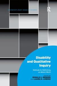 Book Cover for Disability and Qualitative Inquiry by Ronald J Berger, Laura S Lorenz