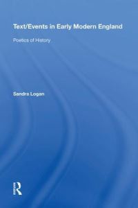 Book Cover for Text/Events in Early Modern England by Sandra Logan