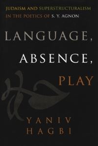 Book Cover for Language, Absence, Play by Yaniv Hagbi