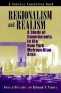 Book Cover for Regionalism and Realism by Gerald A Benjamin, Richard P Nathan