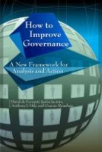 Book Cover for How to Improve Governance by David M De Ferranti