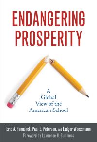 Book Cover for Endangering Prosperity by Eric A Hanushek