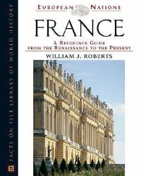 Book Cover for France by William J Roberts
