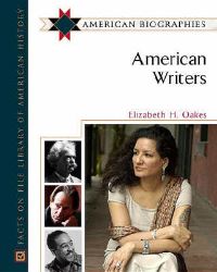 Book Cover for American Writers by Elizabeth H Oakes
