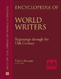 Book Cover for Encyclopedia of World Writers by Thierry Boucquey, Marie Josephine Diamond, Book Builders LLC