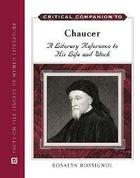 Book Cover for Critical Companion to Chaucer by Rosalyn Rossignol