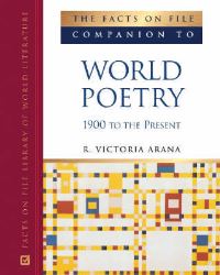 Book Cover for The Facts on File Companion to World Poetry by R Victoria Arana