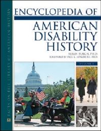 Book Cover for Encyclopedia of American Disability History by Susan Burch
