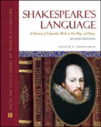 Book Cover for Shakespeare's Language by Eugene F Shewmaker