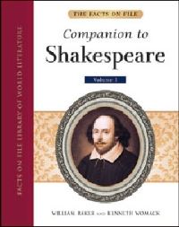 Book Cover for The Facts on File Companion to Shakespeare by William Baker, Kenneth Womack