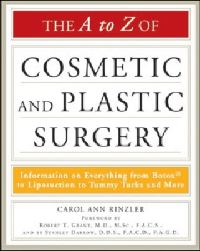 Book Cover for The A to Z of Cosmetic and Plastic Surgery by Carol Ann Rinzler