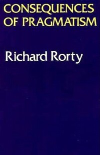 Book Cover for Consequences Of Pragmatism by Richard Rorty