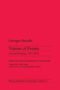 Book Cover for Visions of Excess by Georges Bataille