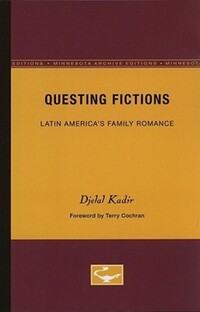 Book Cover for Questing Fictions by Djelal Kadir