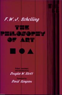 Book Cover for The Philosophy of Art by FWJ Schelling
