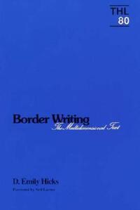 Book Cover for Border Writing by D Emily Hicks