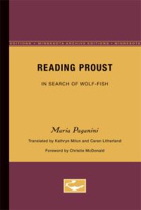 Book Cover for Reading Proust by Maria Paganini