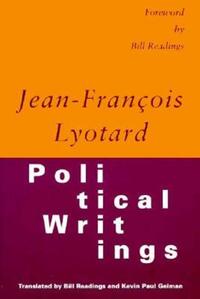 Book Cover for Political Writings by JeanFrançois Lyotard