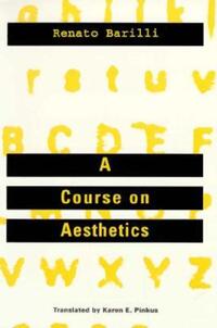 Book Cover for Course On Aesthetics by Renato Barilli