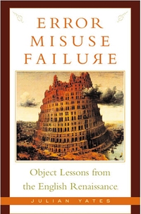 Book Cover for Error, Misuse, Failure by Julian Yates