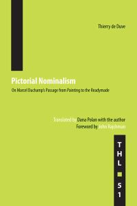 Book Cover for Pictorial Nominalism by Thierry De Duve