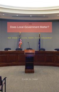 Book Cover for Does Local Government Matter? by Elaine B Sharp