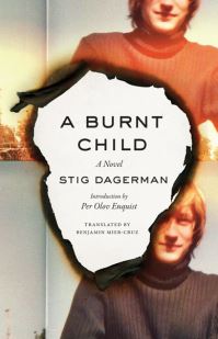 Book Cover for A Burnt Child by Stig Dagerman