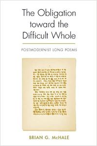 Book Cover for The Obligation Toward the Difficult Whole by Brian McHale