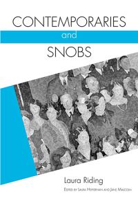 Book Cover for Contemporaries and Snobs by Laura Riding
