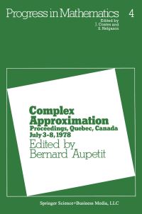 Book Cover for Complex Approximation by B Aupetit