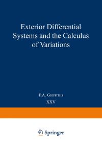 Book Cover for Exterior Differential Systems and the Calculus of Variations by PA Griffiths