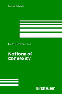 Book Cover for Notions of Convexity by Lars Hörmander