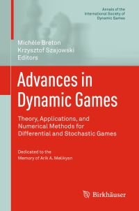 Book Cover for Advances in Dynamic Games by A A Melikian