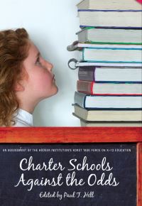 Book Cover for Charter Schools Against the Odds by Paul T Hill, Revolution, and Peace Hoover Institution on War
