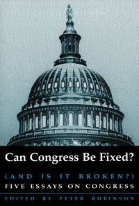 Book Cover for Can Congress Be Fixed? by Peter Robinson