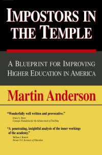 Book Cover for Impostors in the Temple by Martin Anderson