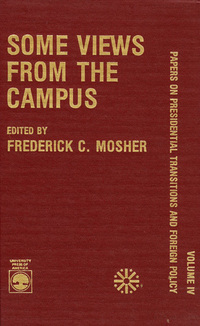 Book Cover for Some Views from the Campus by Kenneth W Thompson