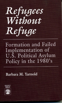 Book Cover for Refugees Without Refuge by Barbara M Yarnold