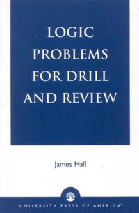 Book Cover for Logic Problems for Drill and Review by James Hall