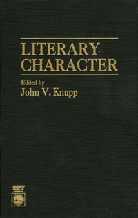 Book Cover for Literary Character by John V Knapp