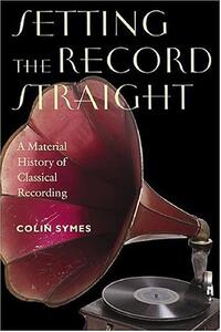 Book Cover for Setting the Record Straight by Colin Symes