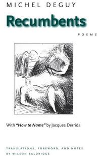 Book Cover for Recumbents by Michel Deguy